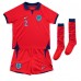 England Kyle Walker #2 Barnkläder Borta matchtröja till baby VM 2022 Kortärmad (+ Korta byxor) Billigt